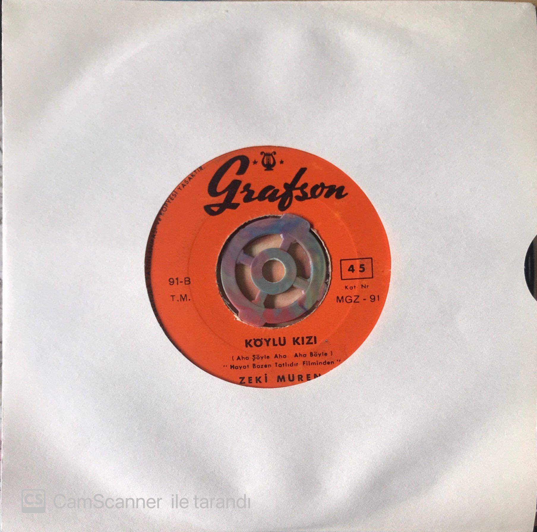 Zeki Müren - Köylü Kızı 45lik