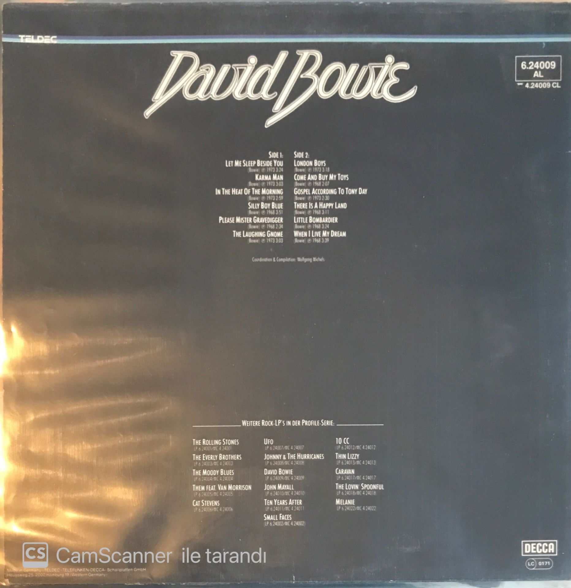 David Bowie LP Plak Satın Al