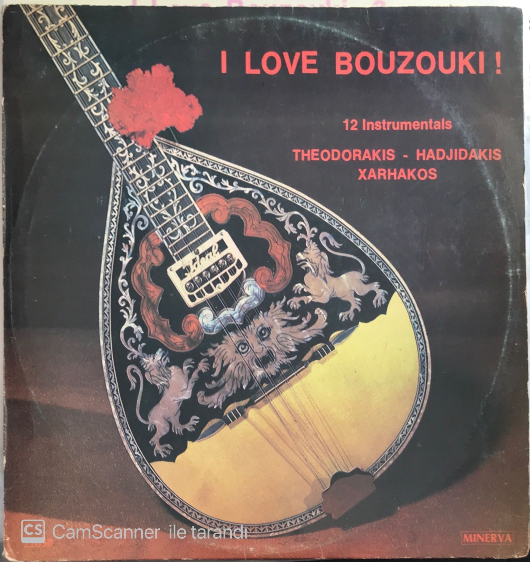 I Love Bouzouki ! - 12 Instrumentals LP