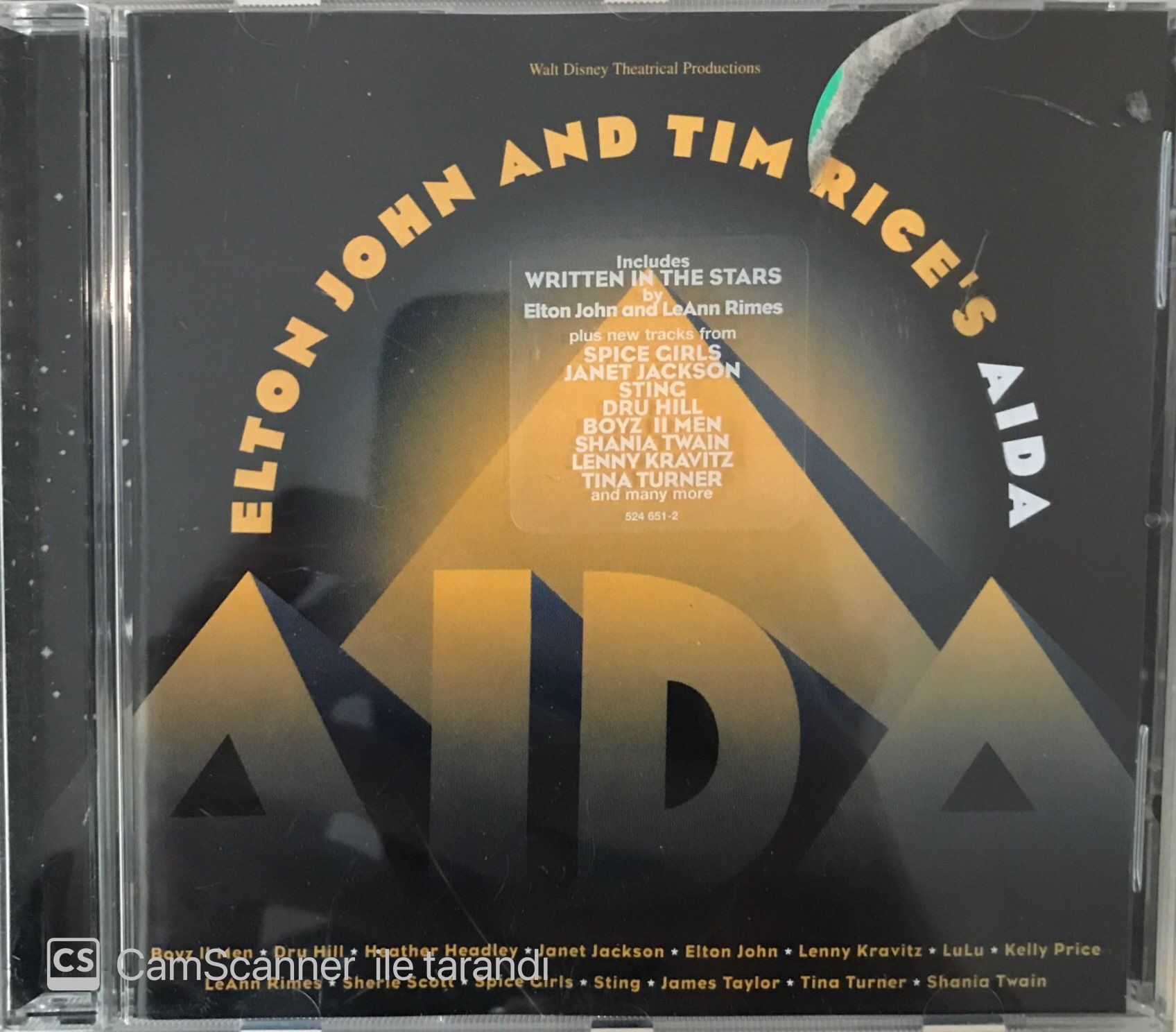 Elton John And Tim Rice's Aida CD
