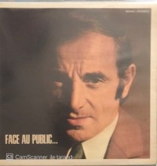 Charles Aznavour Face AU Public LP