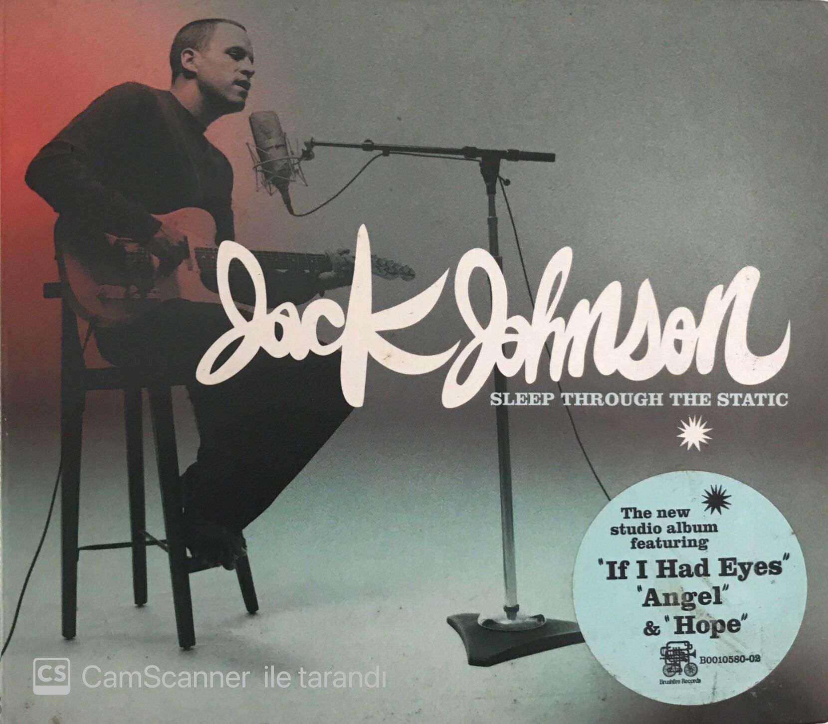 Jack Johnson - Sleep Through The Static CD