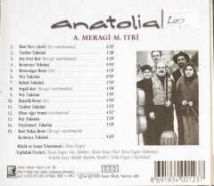 İhsan Özgen - Hacı Abdülkadir Meragi & Buhurizade Mustafa Itri - Anatolia - CD