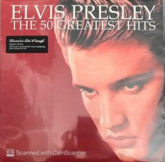 Elvis Presley The 50 Greatest Hits Double LP