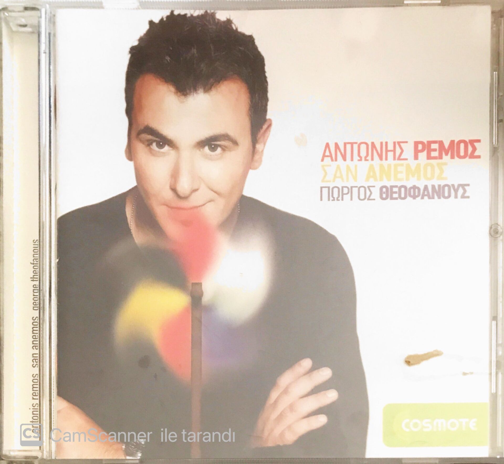 Antonis Remos - San Anemos George Theofanus - CD