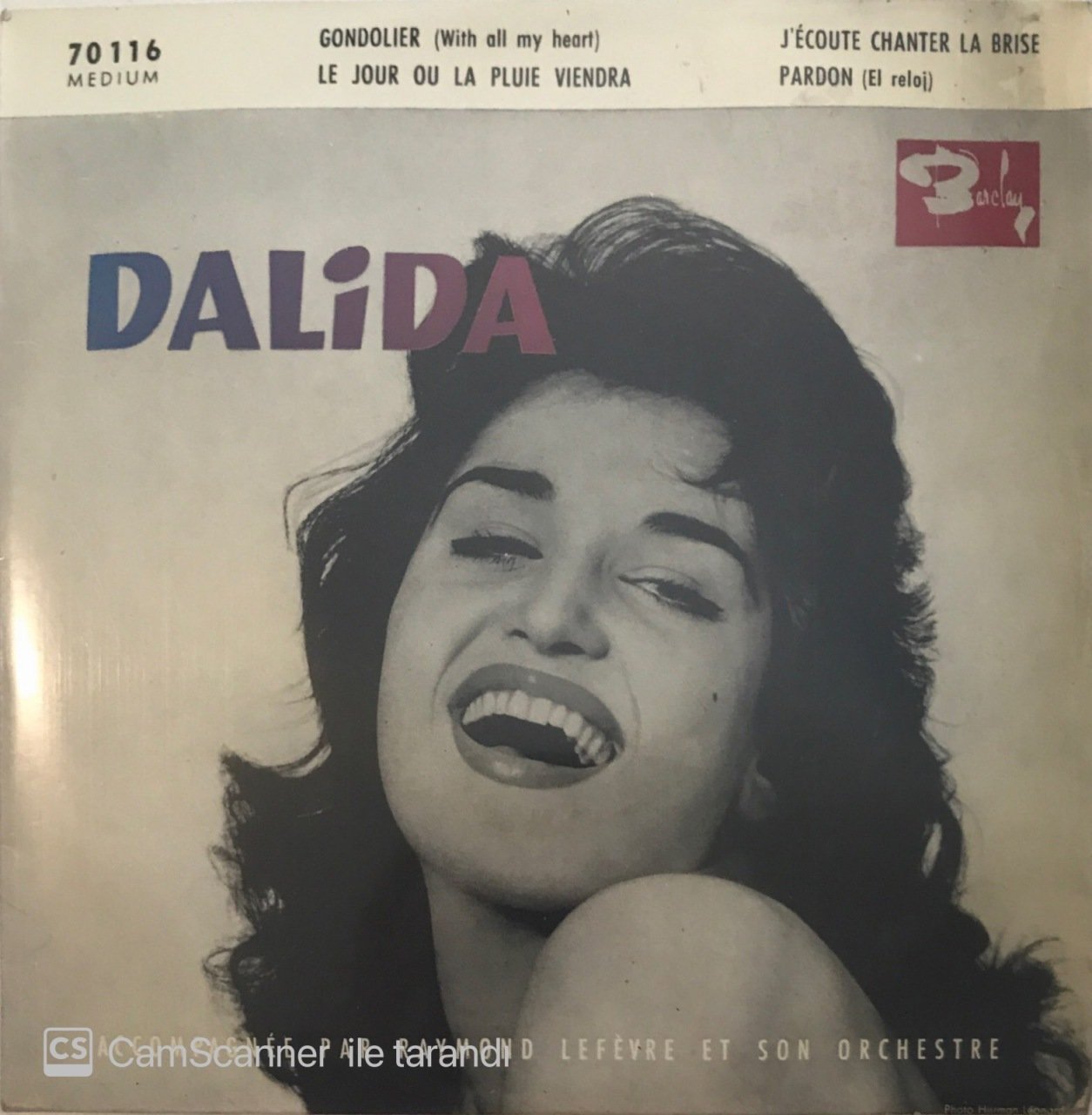 Dalida Gondolier 45lik