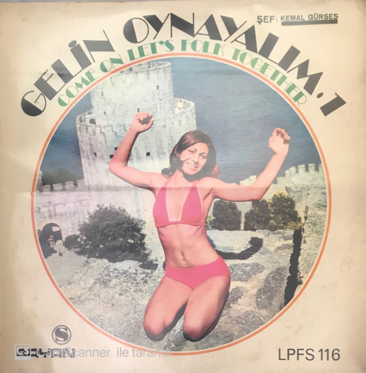 Kemal Gürses Gelin Oynayalım 1 - Come On Let's Folk Together LP