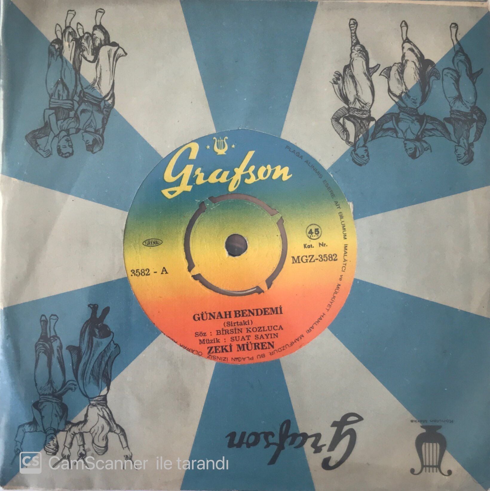 Zeki Müren Günah Bende Mi 45lik