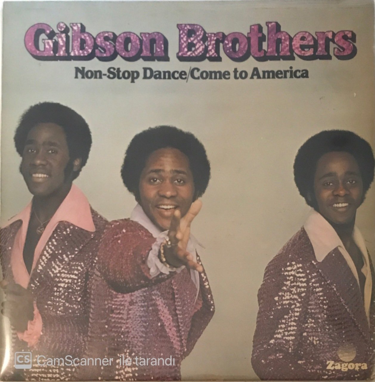 Gibson Brothers Non Stop Dance Come To America LP