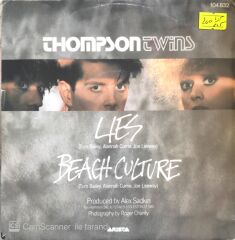 Thompson Twins - Lies/Beach Culture - 45'lik