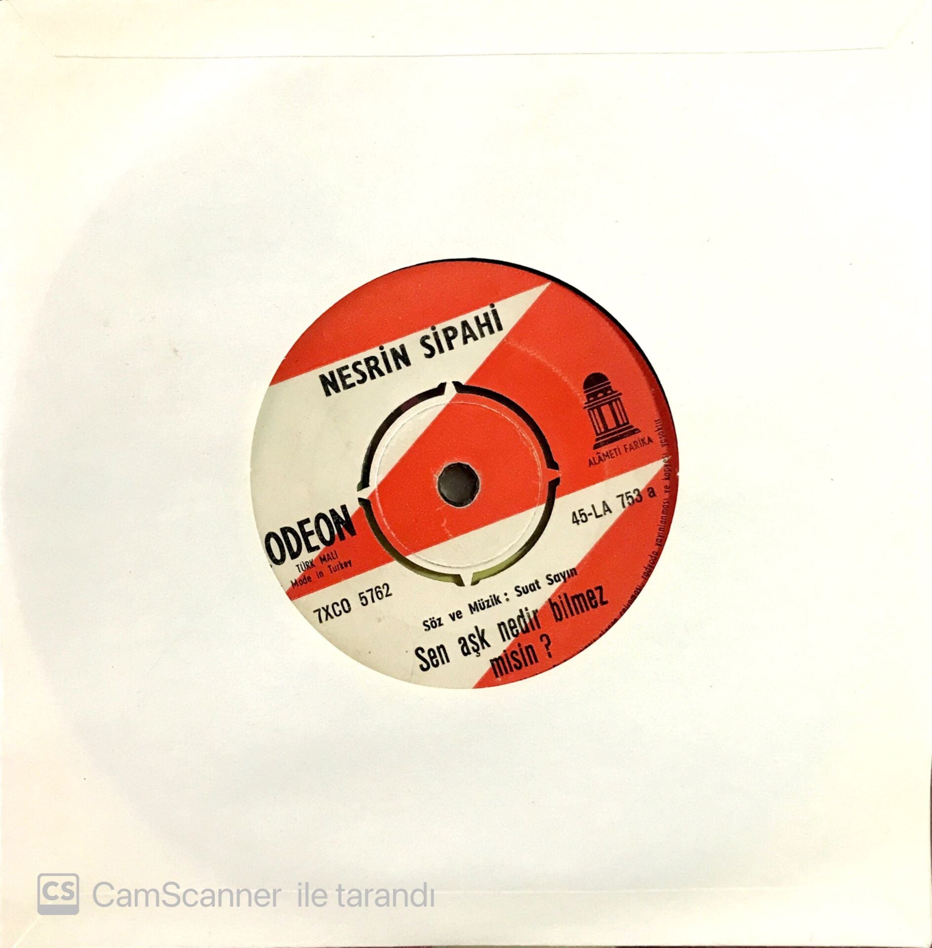 Nesrin Sipahi Sen Aşk Nedir Bilmez Misin? 45lik