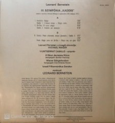 Leonard Bernstein Symphony No.3 Kaddish LP