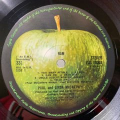 Paul And Linda McCartney – Ram LP