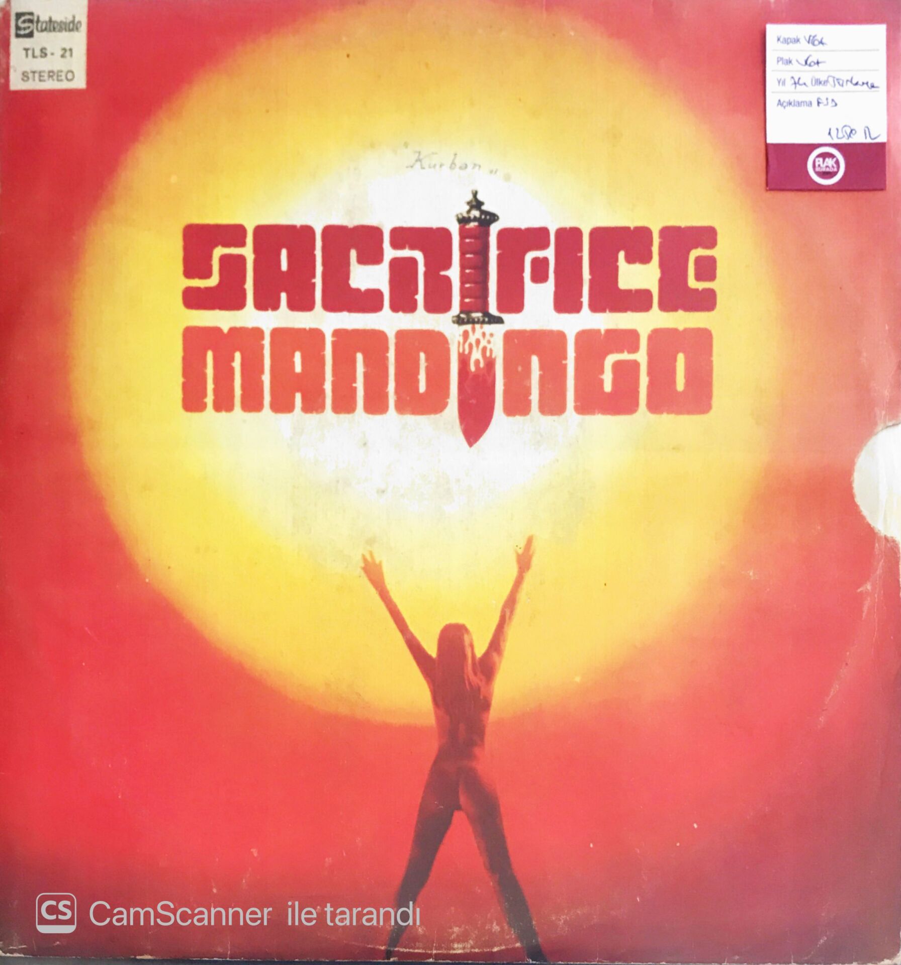 Mandingo - Sacrifice - LP