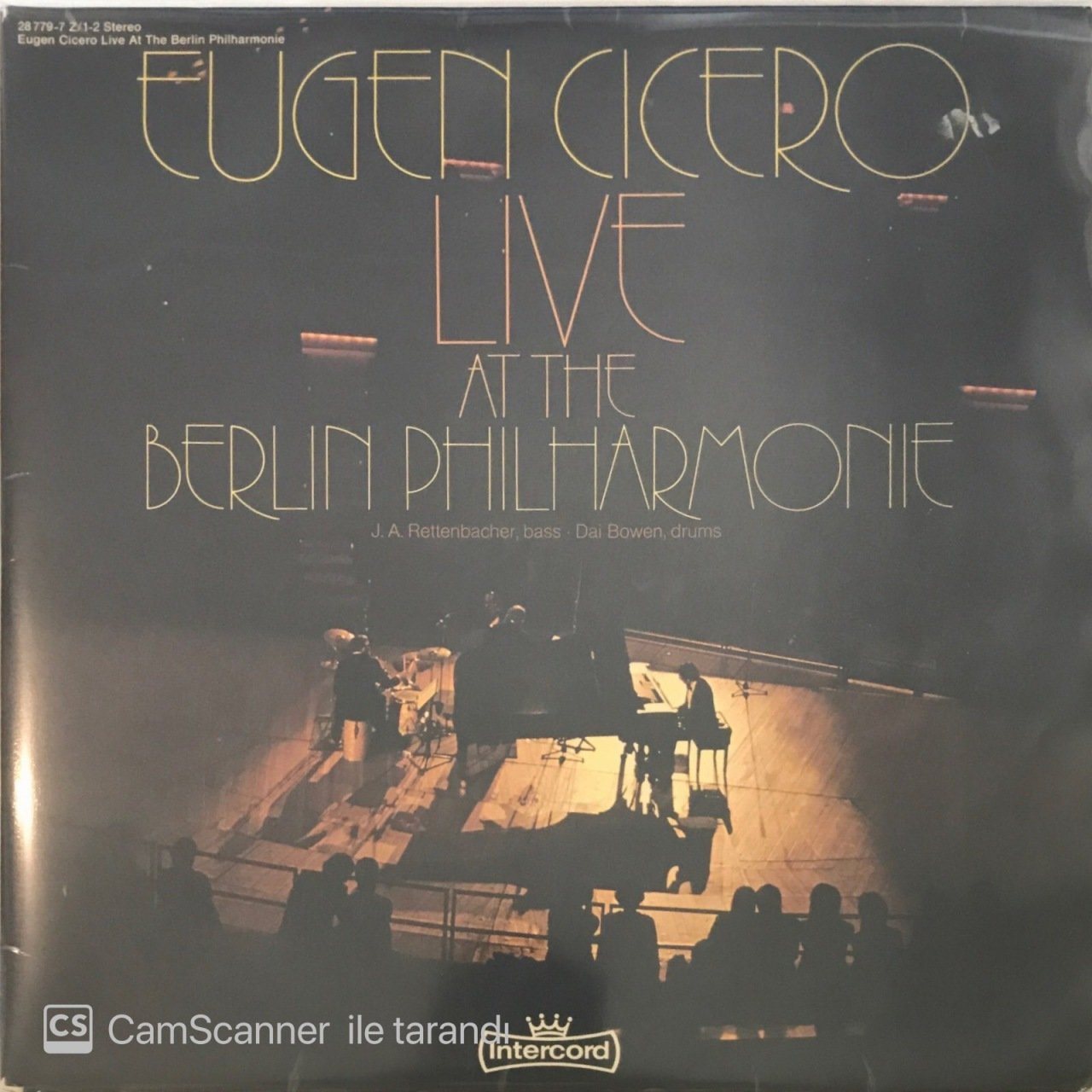 Eugen Cicero Live At The Berlin Philharmonie Double LP