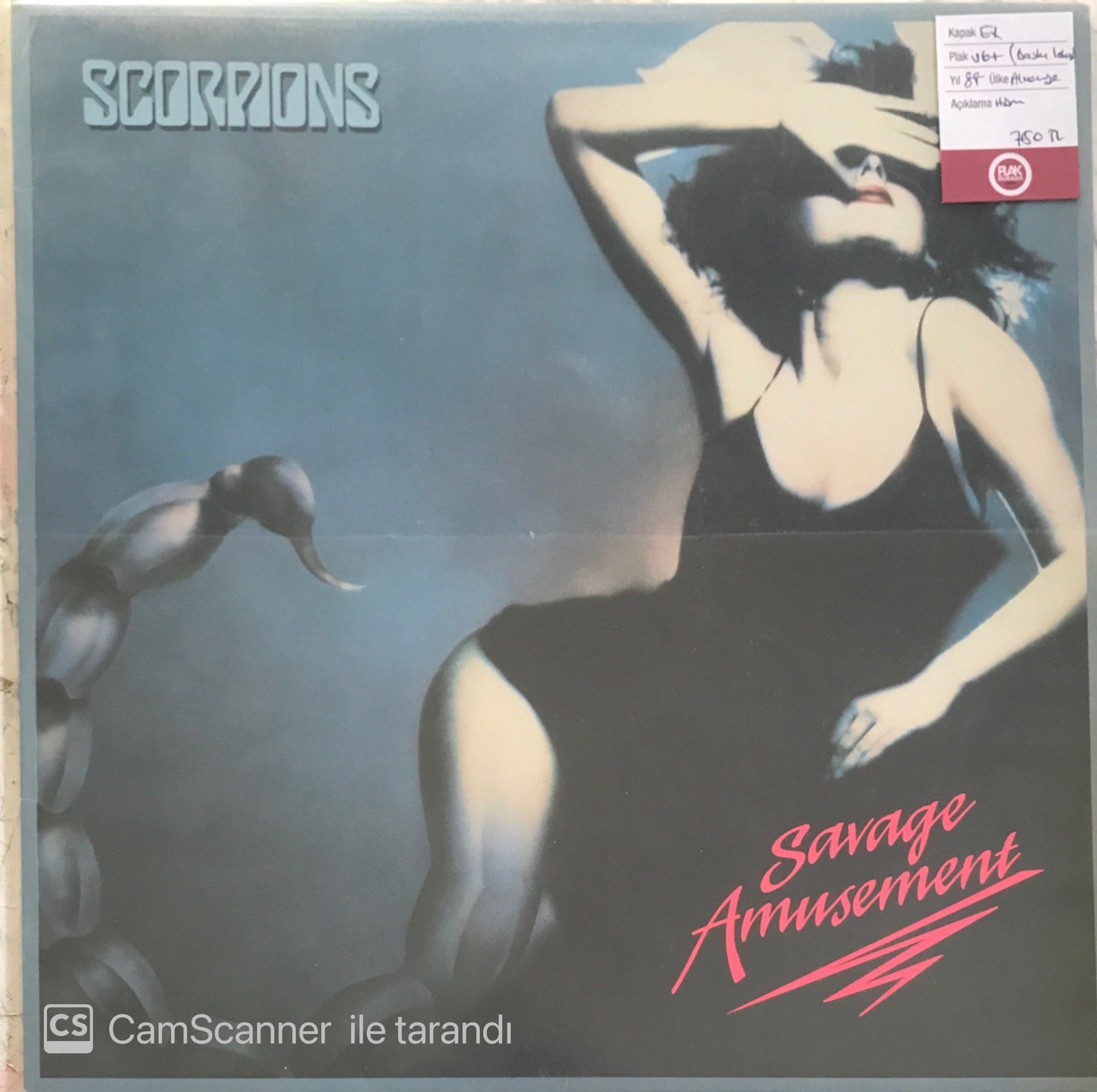 Scorpions - Savage Amusement LP