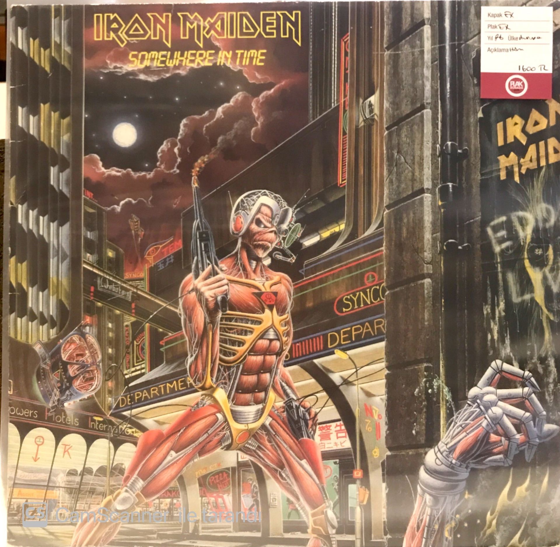 Iron Maiden - Somewhere in Time LP