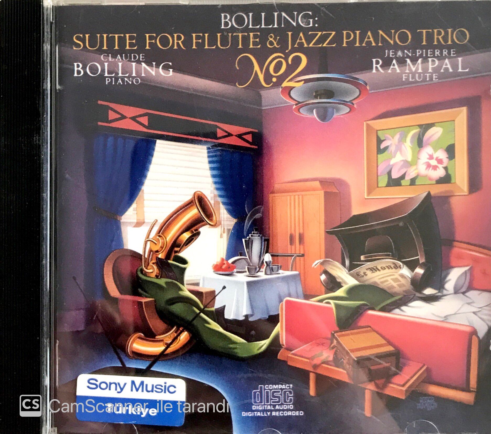 Bolling: Suite No. 2 For Flute-Rampal CD