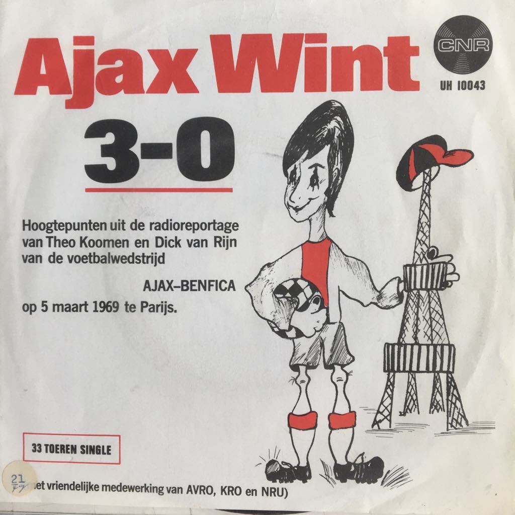 Theo Koomen Ajax Wint 3-0 45 lik