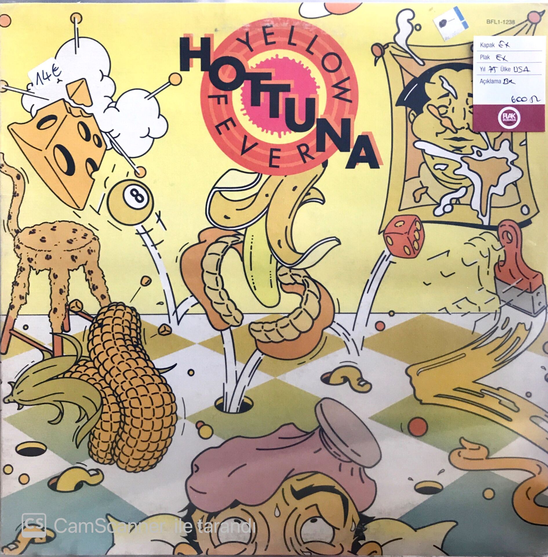 Hot Tuna - Yellow Fever LP