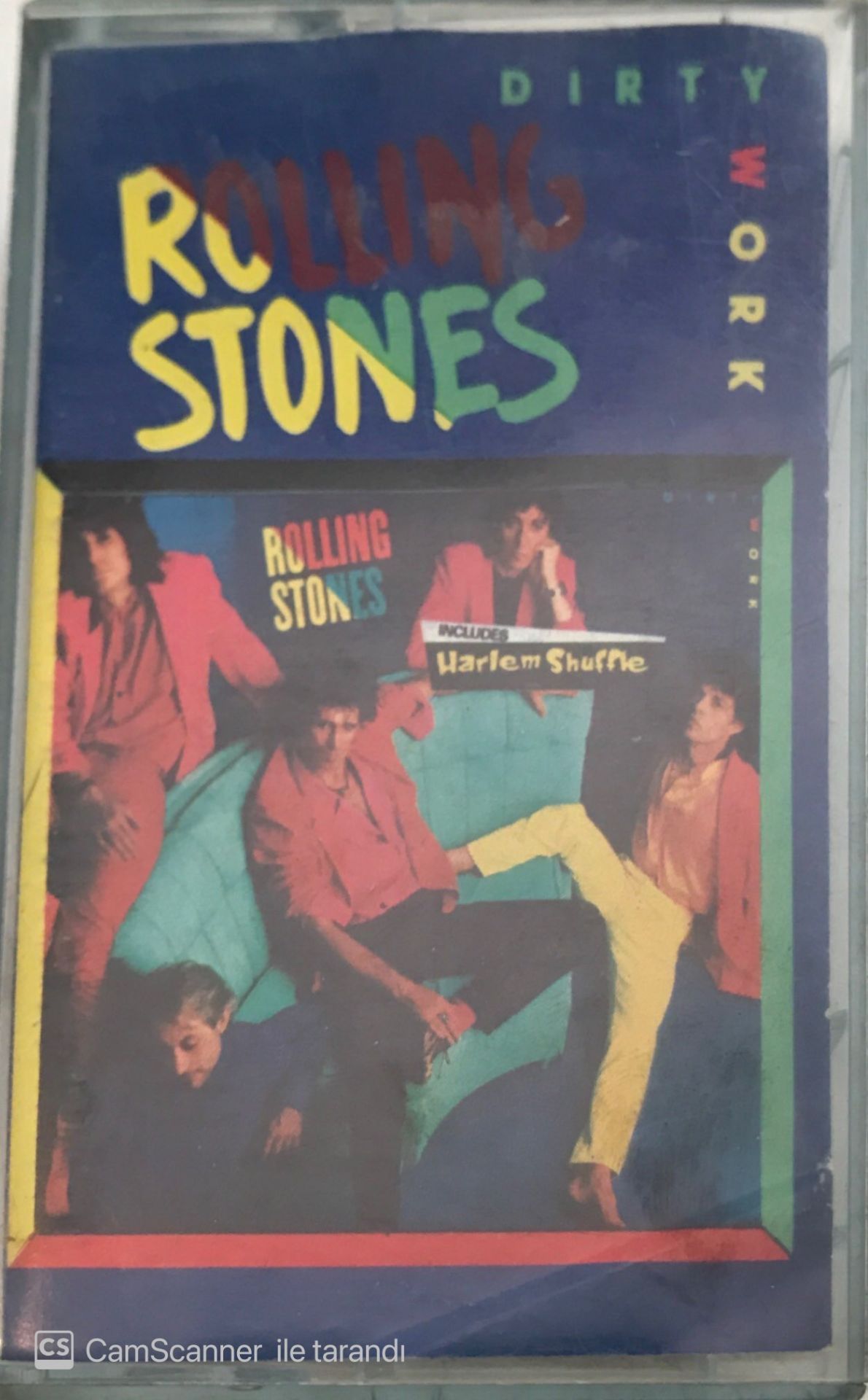 Rolling Stones Dirty Work KASET
