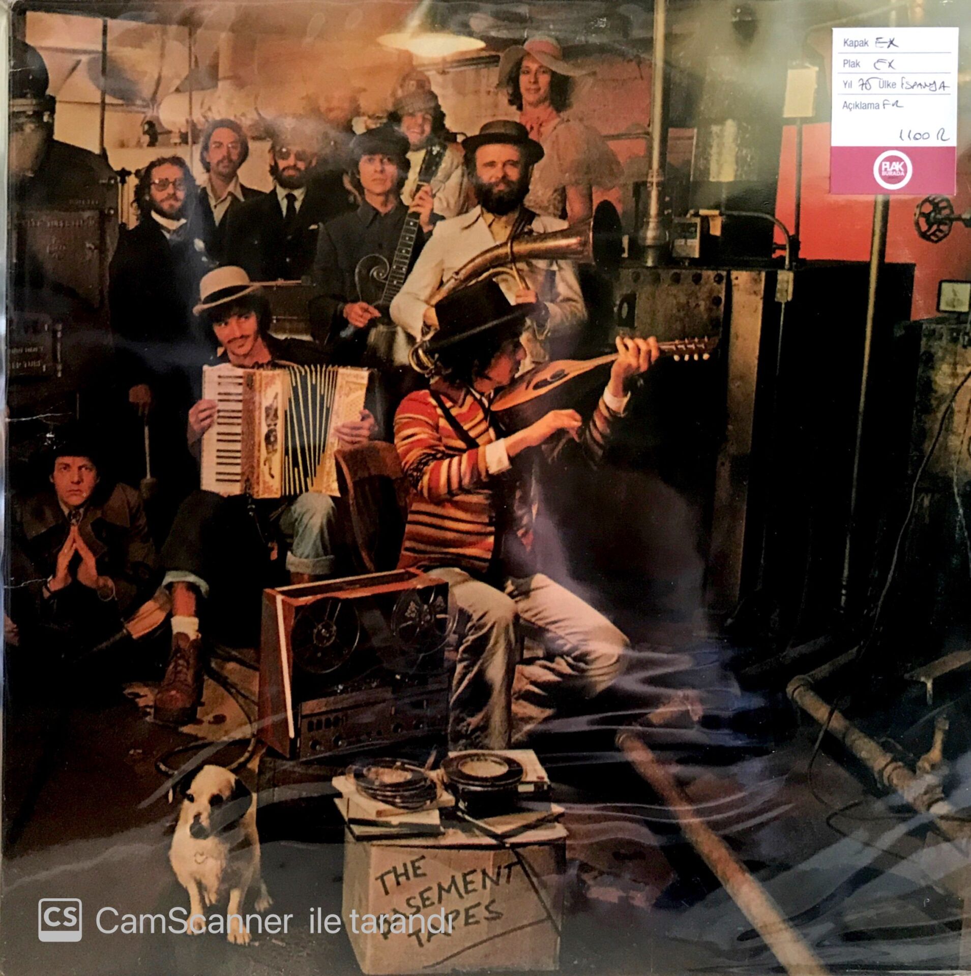 Bob Dylan & The Band The Basement Tapes LP