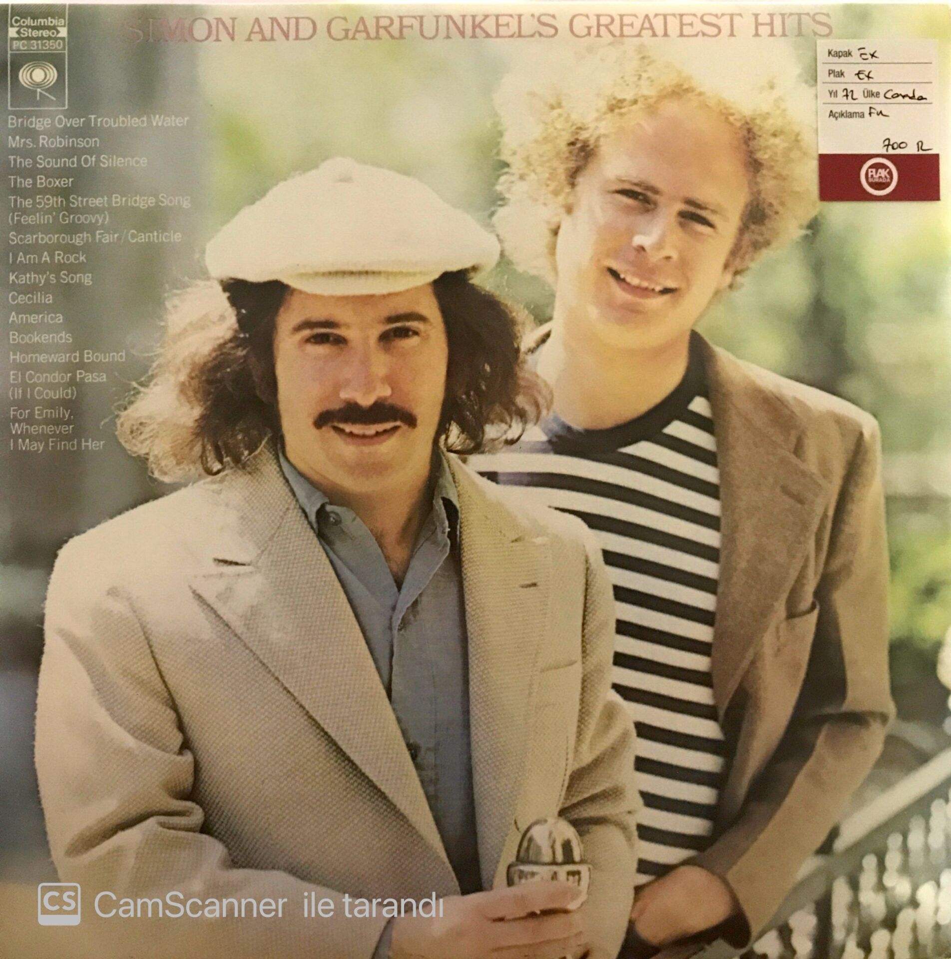 Simon And Garfunkel's - Greatest Hits LP