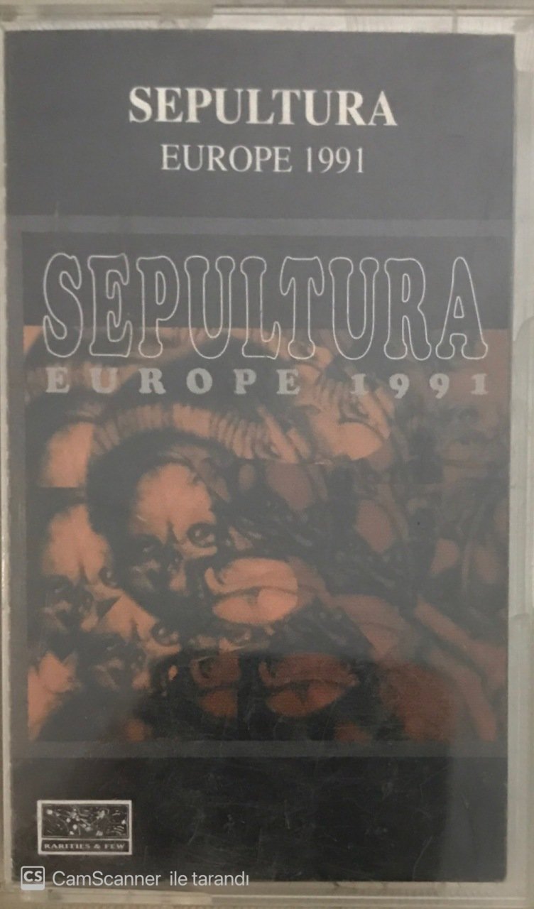 Sepultura Europe 1991 KASET