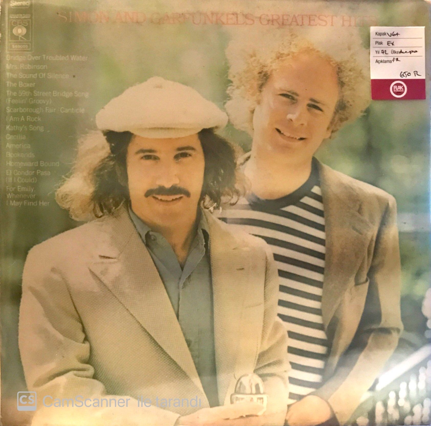 Simon And Garfunkel's - Greatest Hits LP
