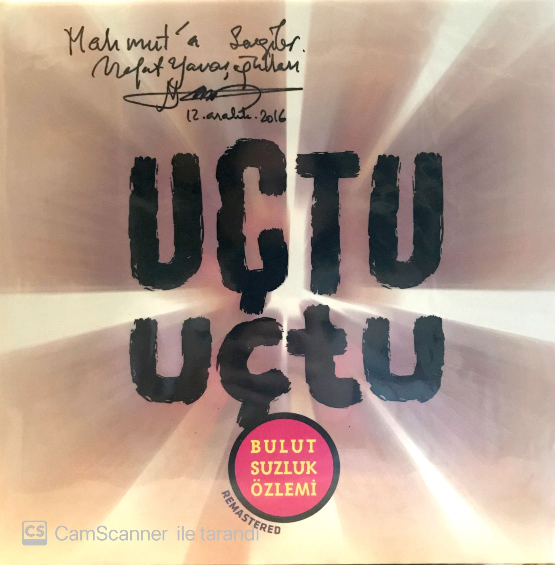 Bulutsuzluk Özlemi - Uçtu Uçtu (imzalı) LP