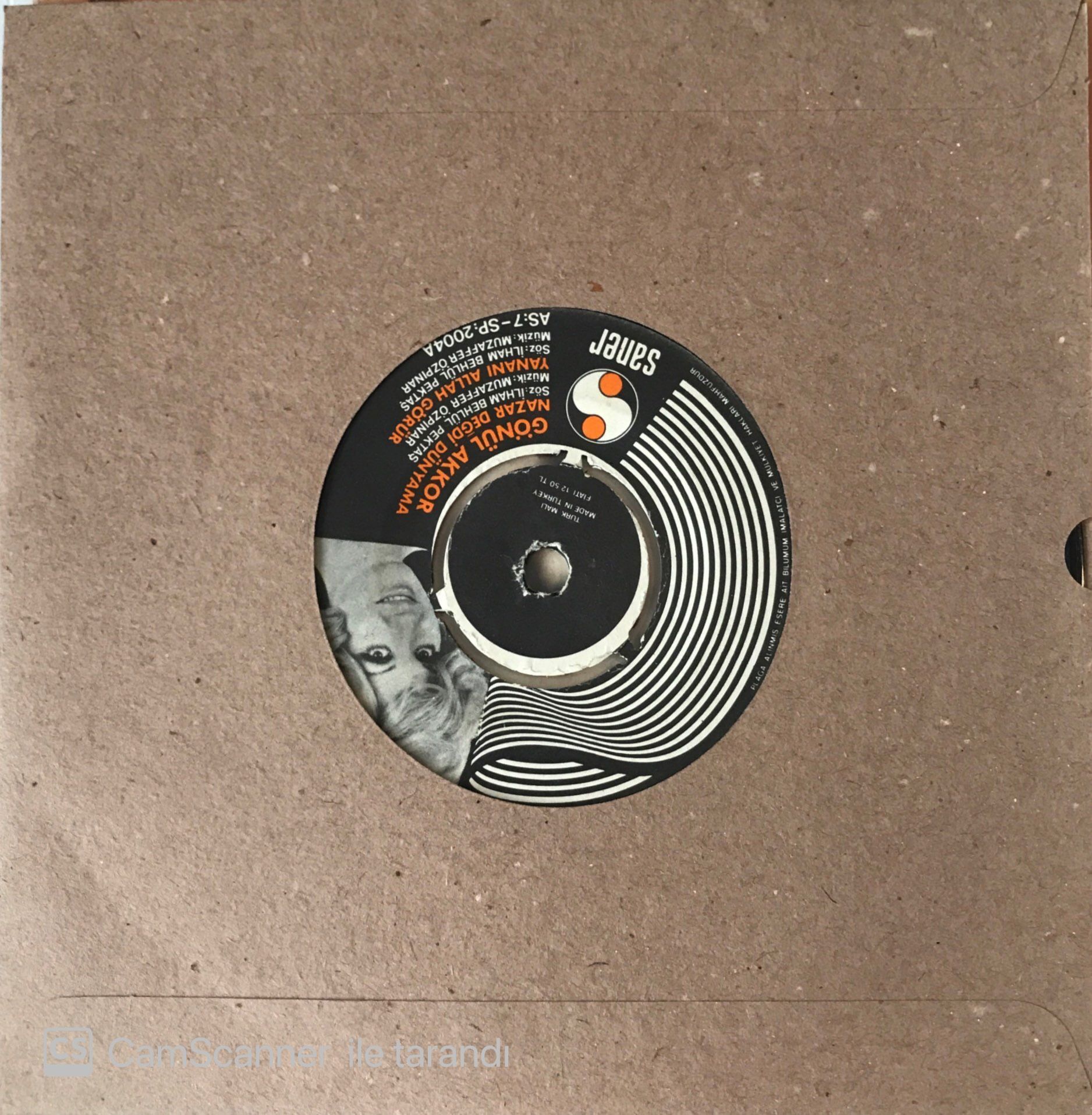 Gönül Akkor Çemberimde Gül Oya 45lik