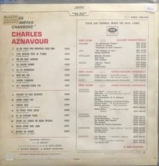 Charles Aznavour Mes 1res Chansons LP