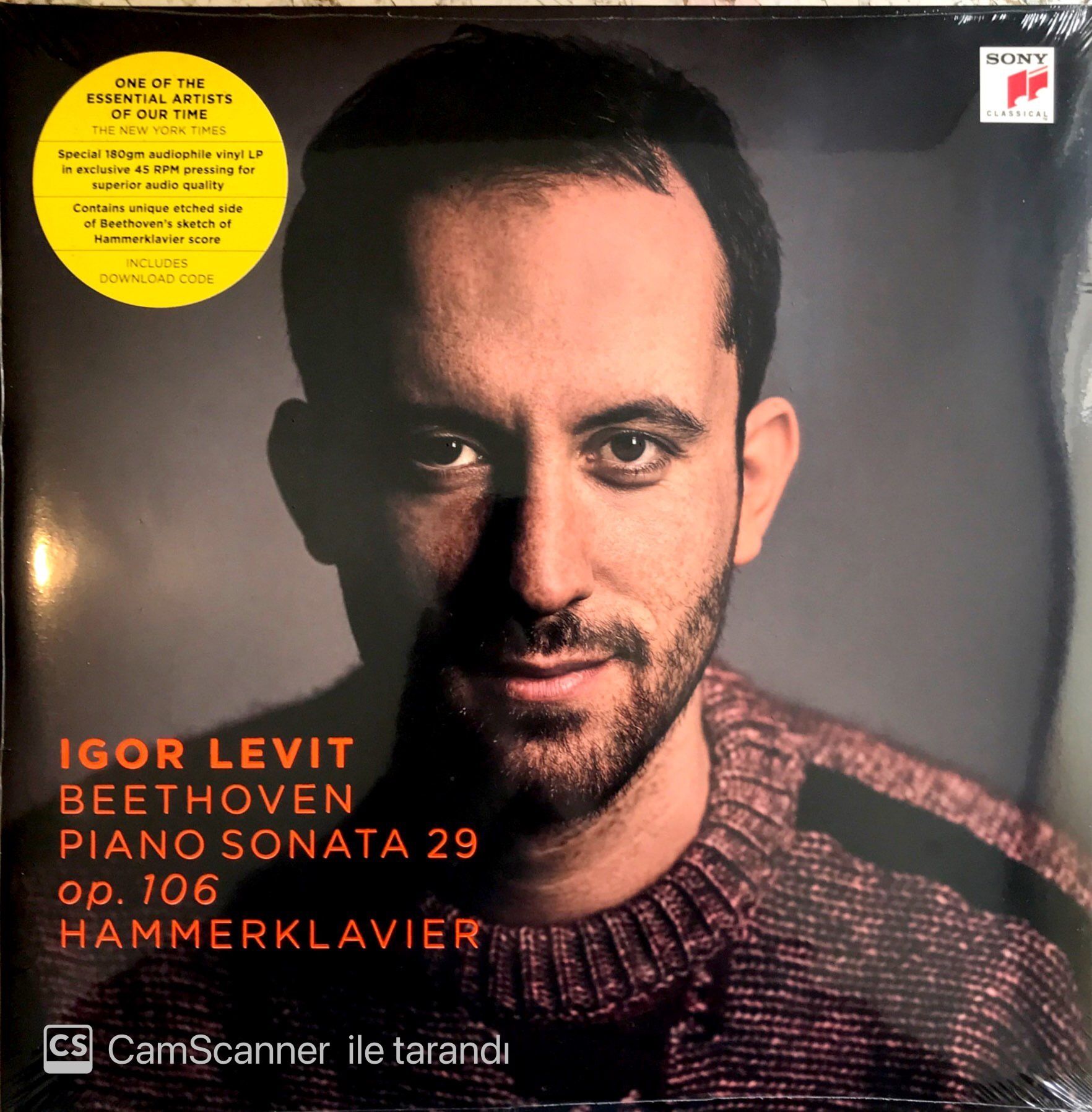 Igor Levit Beethoven Piano Sonata 29 LP