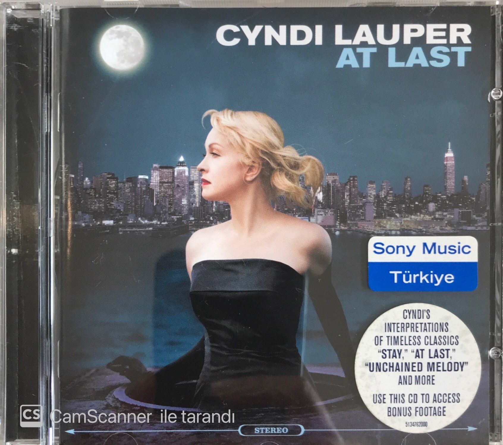 Cyndi Lauper At Last CD
