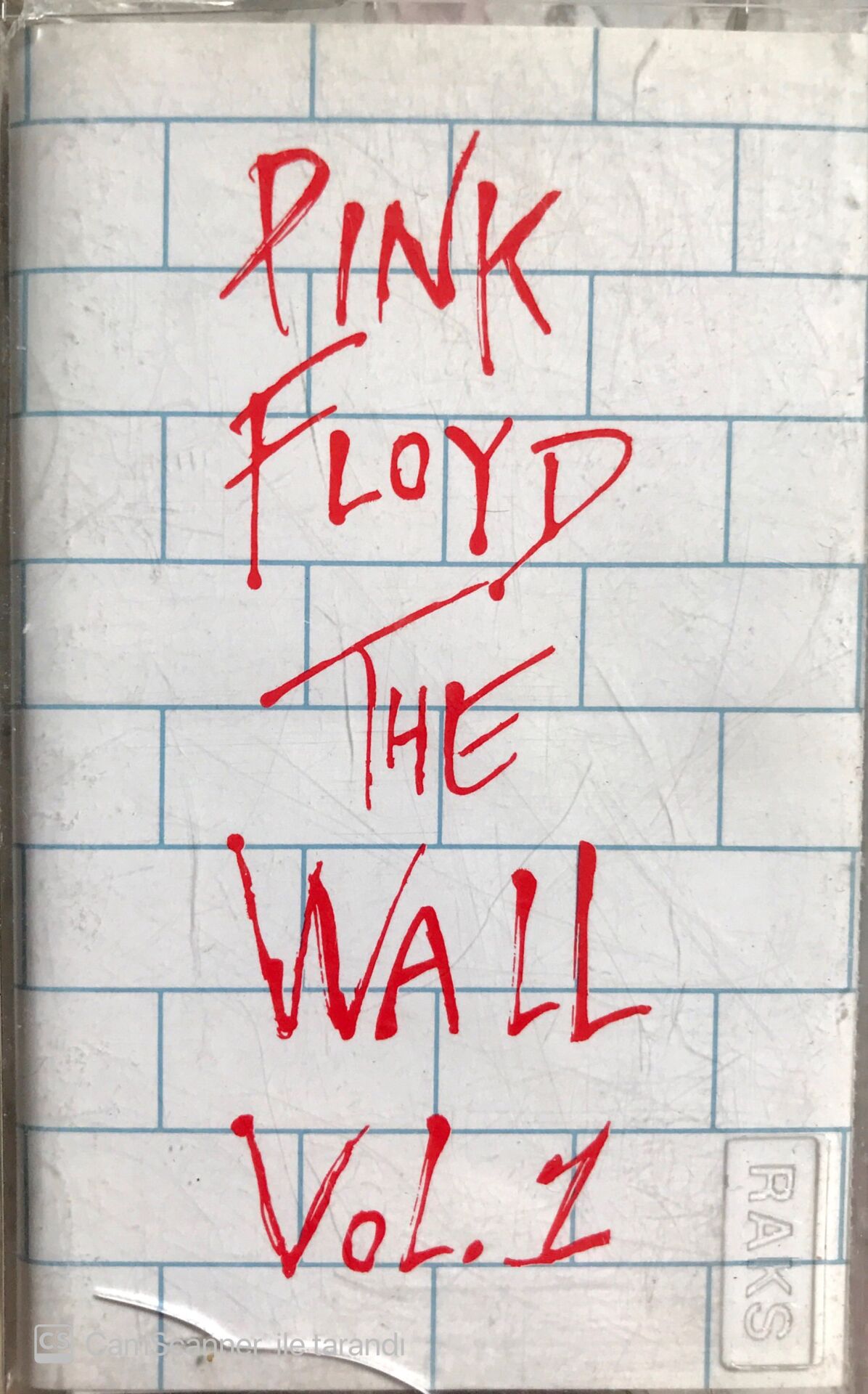 Pink Floyd / The Wall Vol.1 Kaset