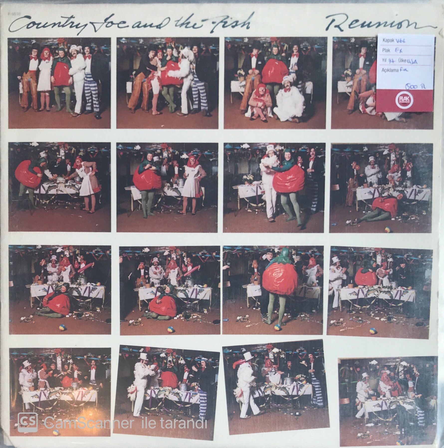 Country Joe And The Fish – Reunion LP