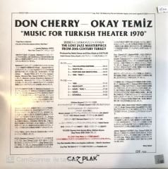 Don Cherry - Okay Temiz Music for Turkish Theater 1970 LP