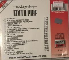 The Legendary Edith Piaf CD