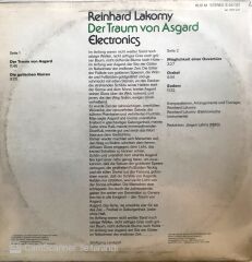 Reinhard Lakomy - Der Traum von Asgard Electronics LP