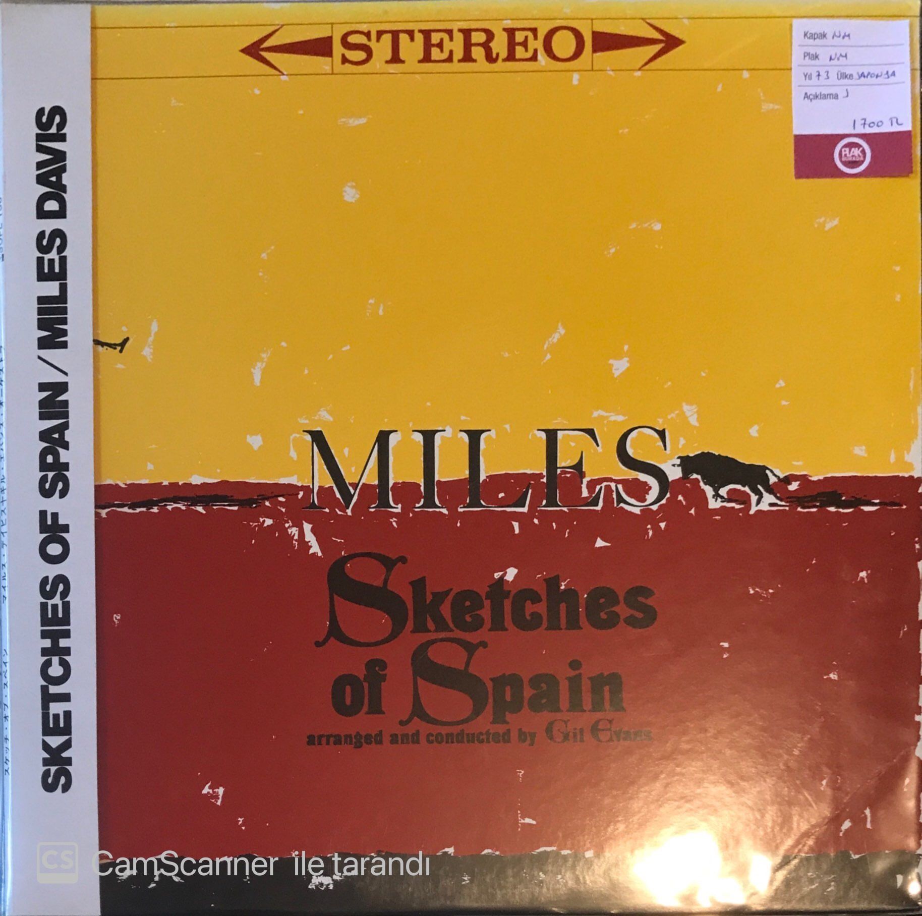Miles Davis - Sketches Of Spain LP