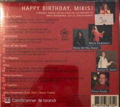Happy Birthday, Mikis CD