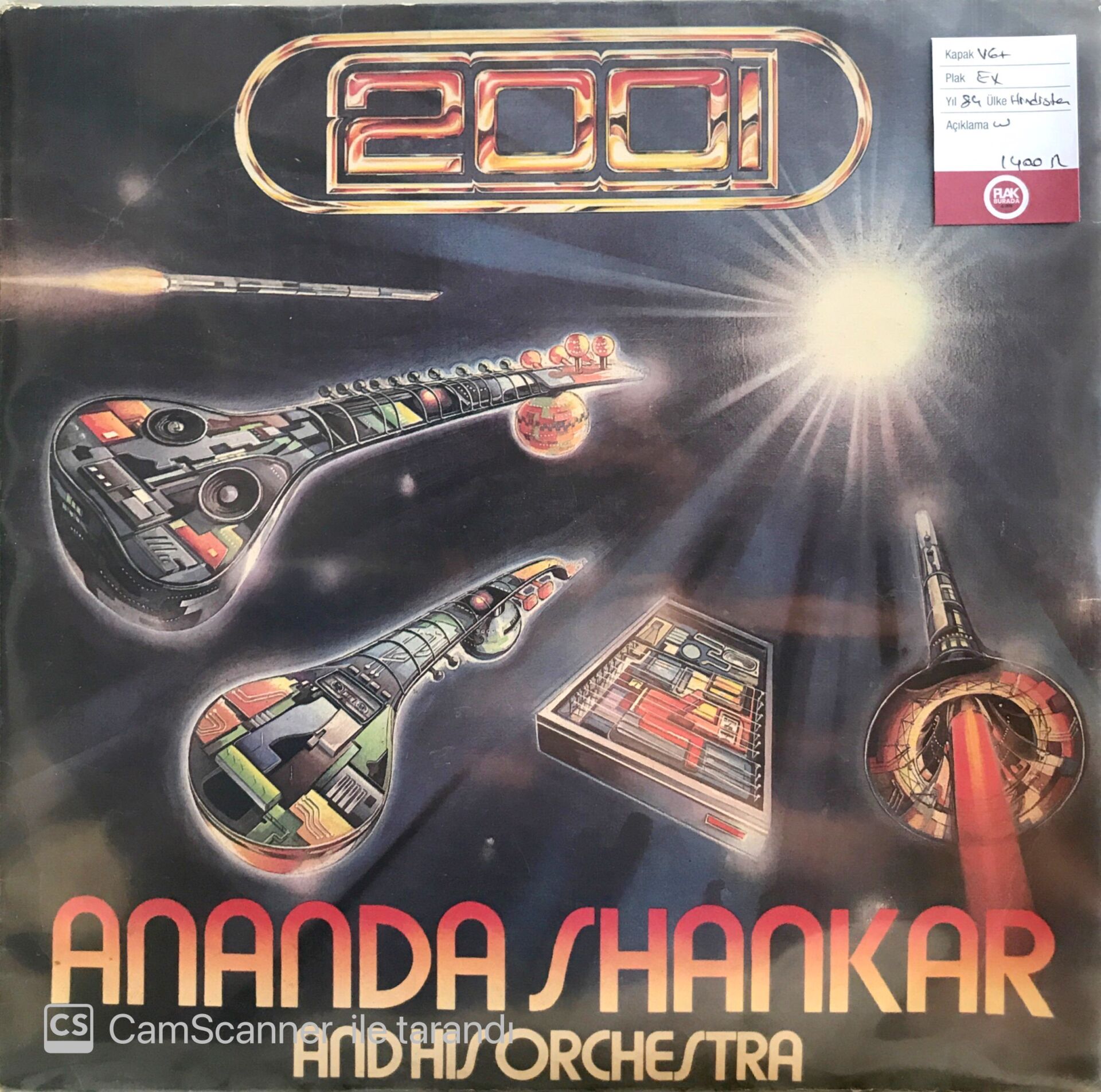 Ananda Shankar and his Orchestra LP