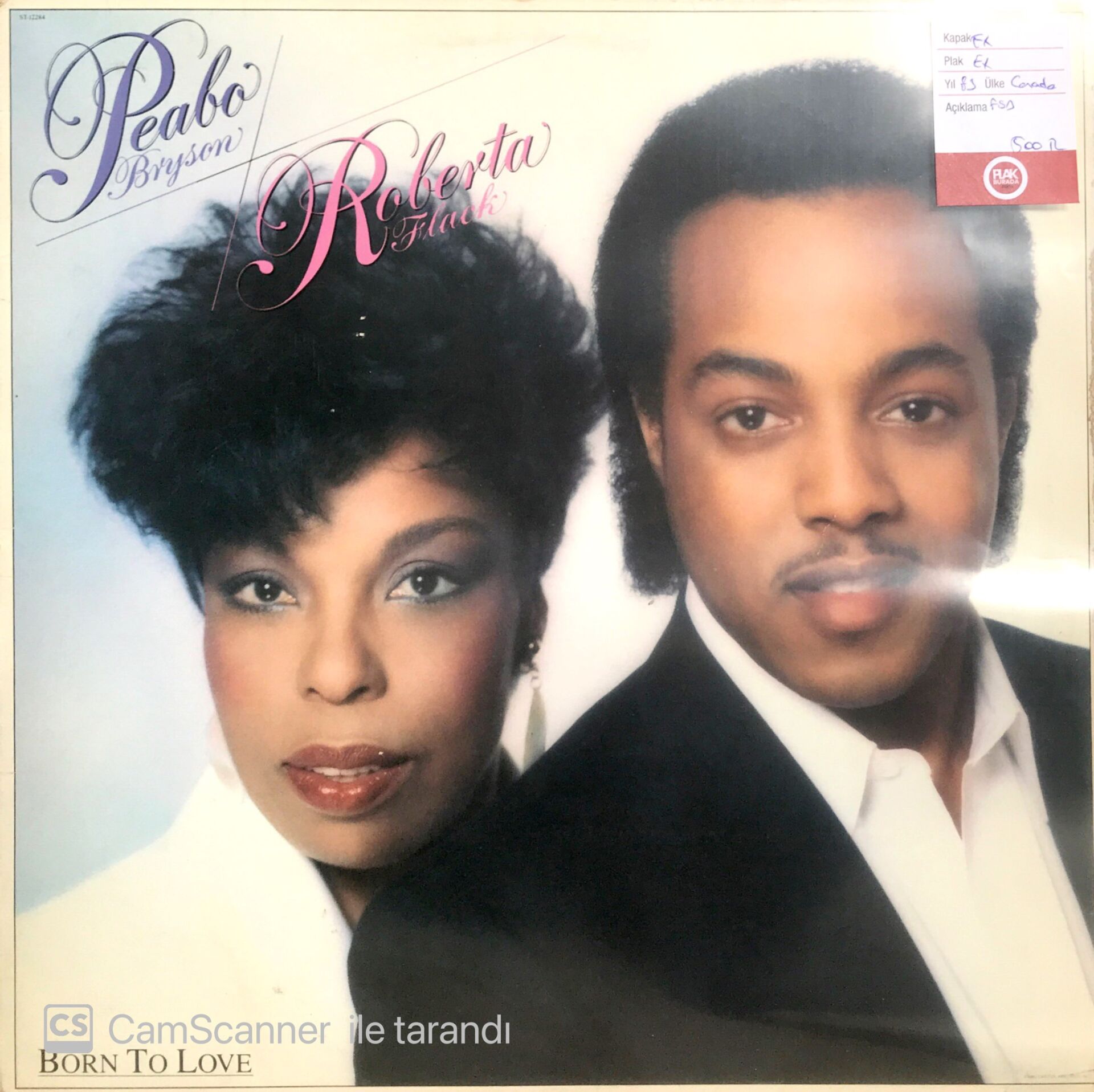Peabo Bryson & Roberta Flack / Born To Love LP