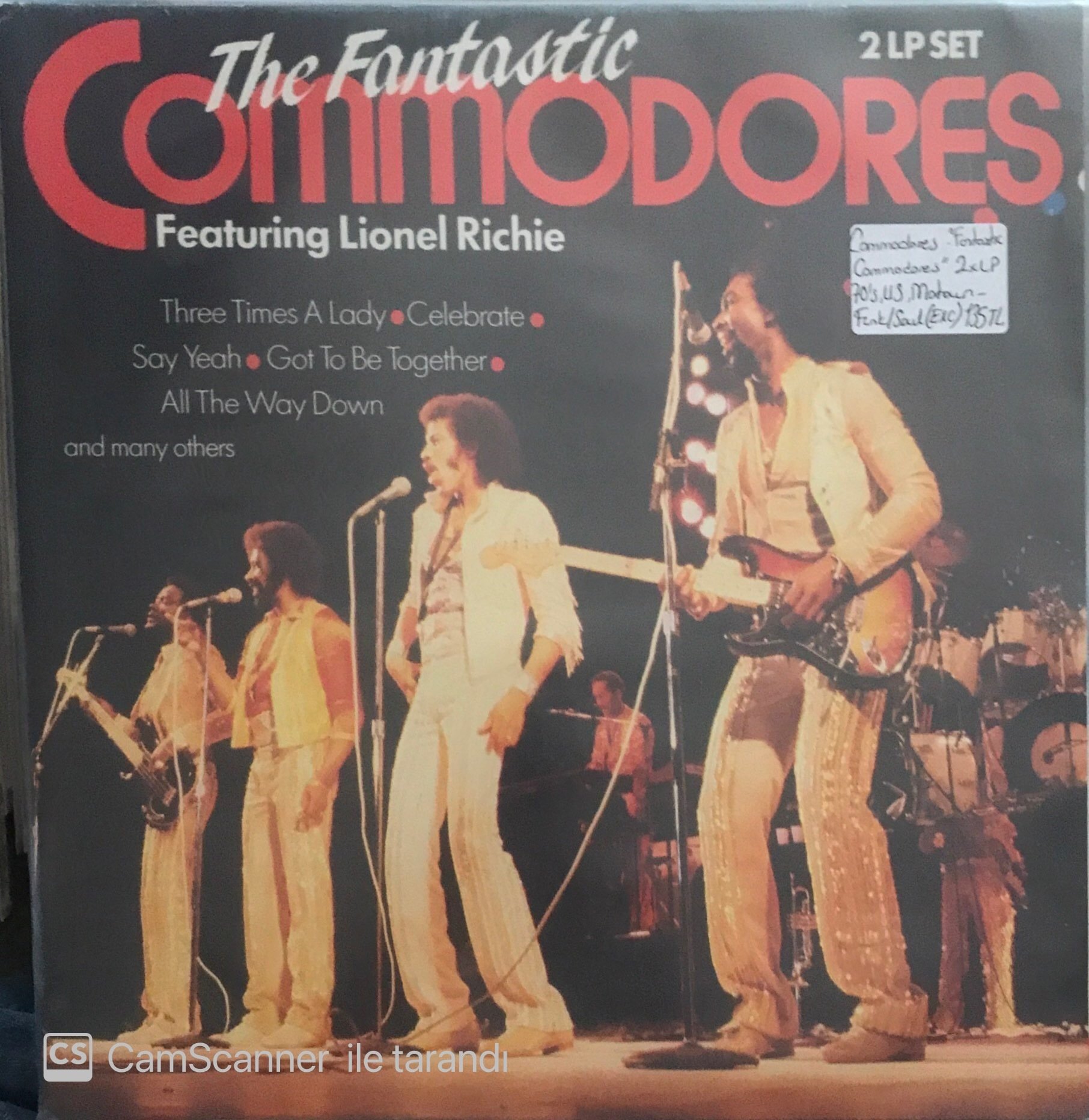 Commodores The Fantastic Commodores Double LP