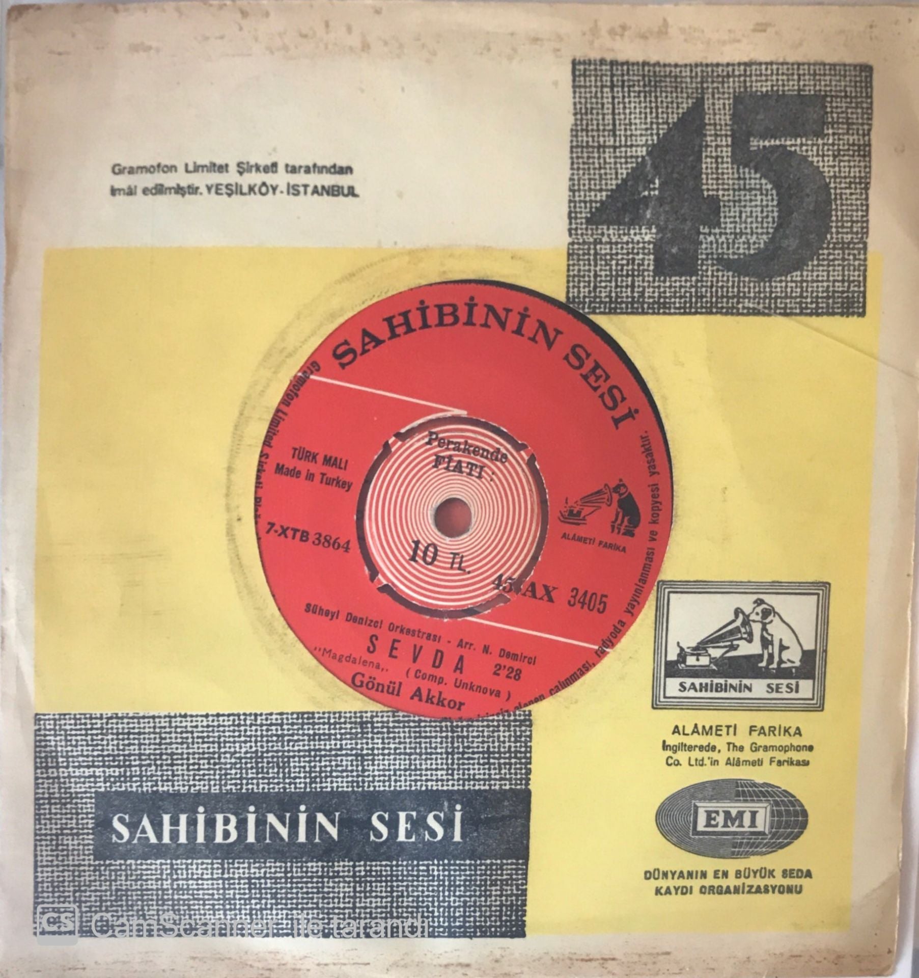 Gönül Akkor - Sevda 45lik