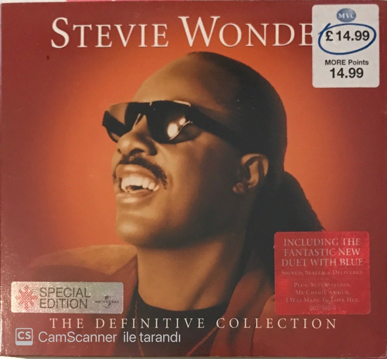 Stevie Wonder The Definitive Collection CD