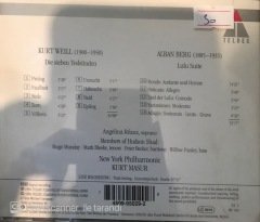 Angelina Reaux Kurt Weill-Alban Berg CD