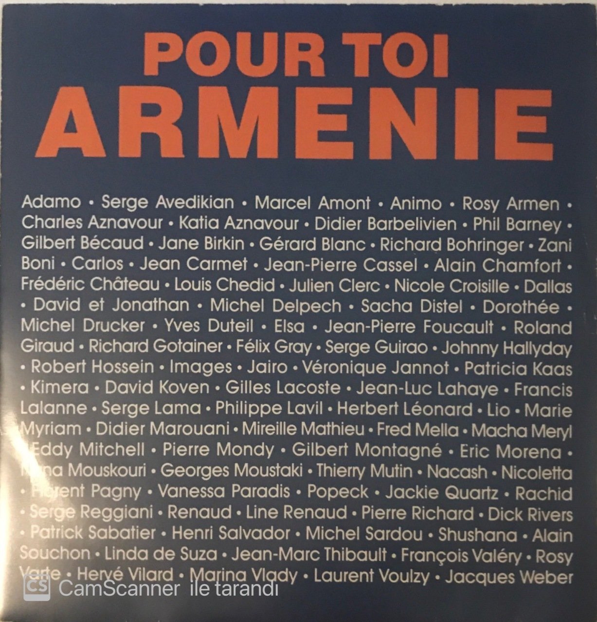 Aznavour Pour Toi Armenie 45lik