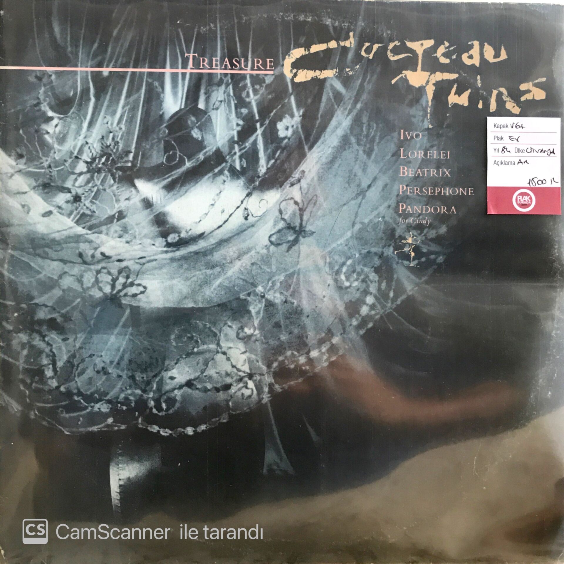 Cocteau Twins - Treasure LP