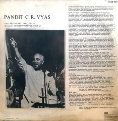 Raga Shivmat - Bhairav Pt.C.R. Vyas LP